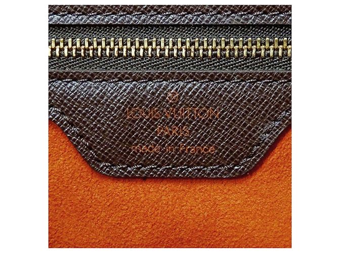 Borsa a mano Tote Louis Vuitton Damier da donna Marrone Damier ebene - vista 6