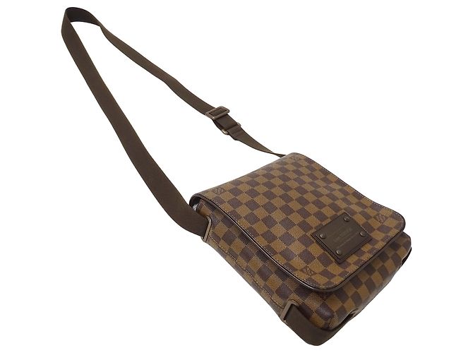 Louis Vuitton Damier Canvas Handtasche Braun Damier ebene - Ansicht 4