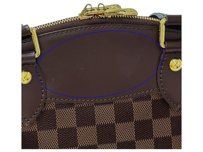 Borsa Louis Vuitton Damier da donna Verona PM Marrone Damier ebene - vista 10