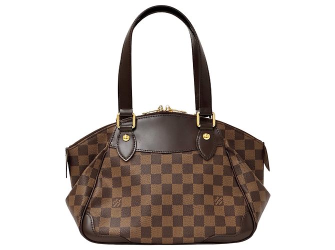 Borsa Louis Vuitton Damier da donna Verona PM Marrone Damier ebene - vista 2