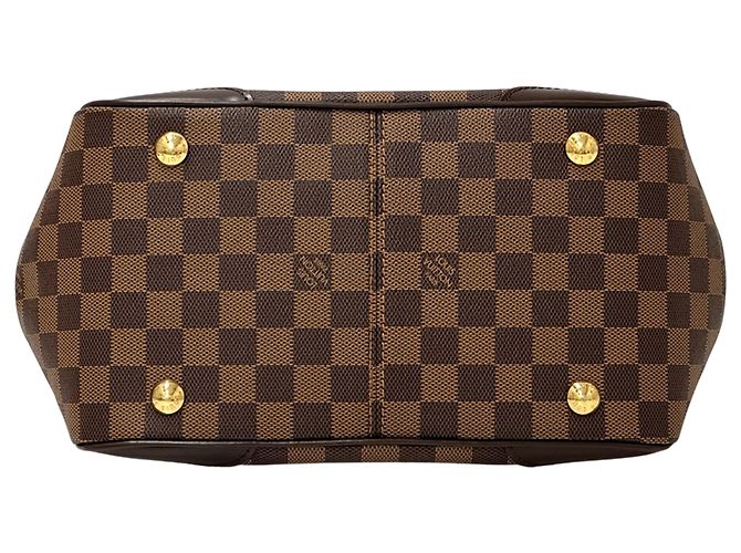 Borsa Louis Vuitton Damier da donna Verona PM Marrone Damier ebene - vista 4