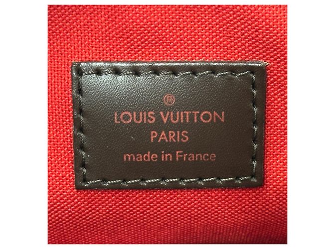 Borsa Louis Vuitton Damier da donna Verona PM Marrone Damier ebene - vista 6