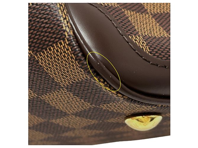 Borsa Louis Vuitton Damier da donna Verona PM Marrone Damier ebene - vista 8