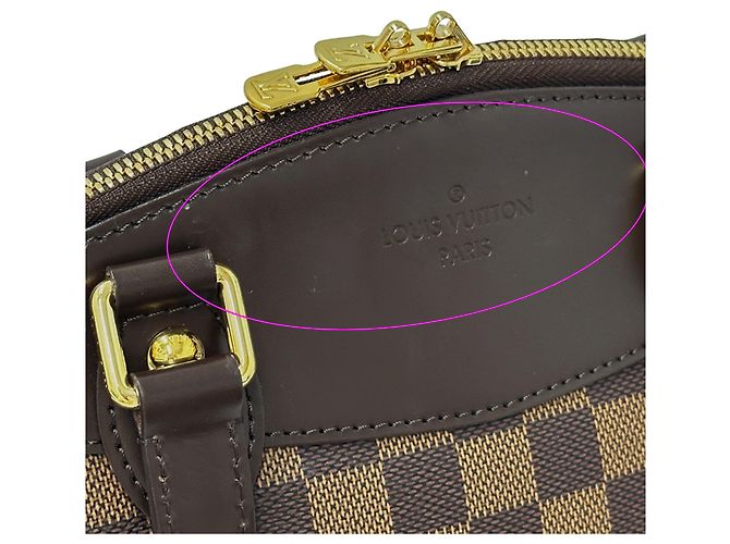 Borsa Louis Vuitton Damier da donna Verona PM Marrone Damier ebene - vista 9