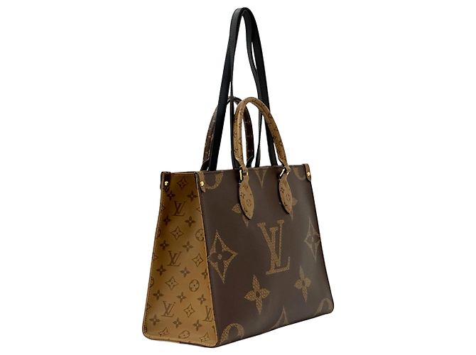 Bolso Louis Vuitton Monogram Giant Reverse Castaño Monograma - vista 3