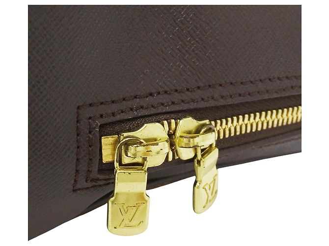 Borsa Louis Vuitton Damier Brera Marrone Damier ebene - vista 11