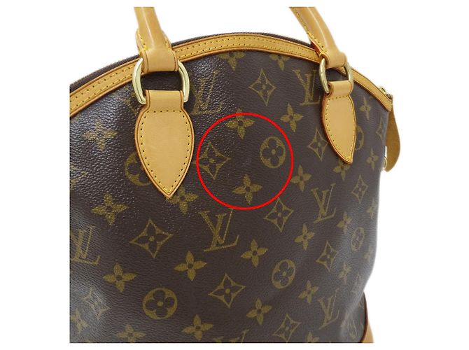 Lockit Bolso Louis Vuitton Monogram Castaño Monograma - vista 12