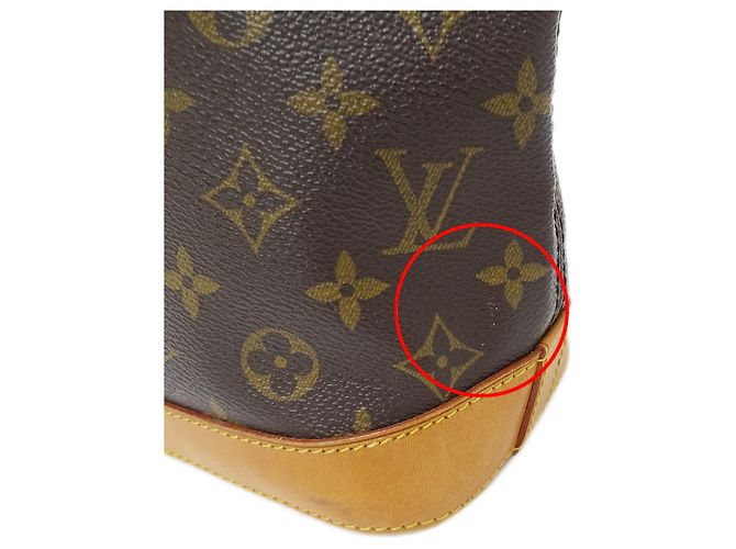Lockit Bolso Louis Vuitton Monogram Castaño Monograma - vista 14