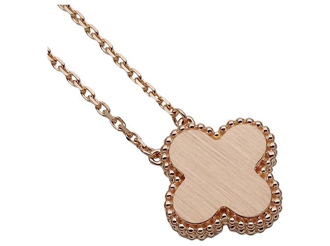 Van Cleef & Arpels Alhambra Halskette Golden - Ansicht 4