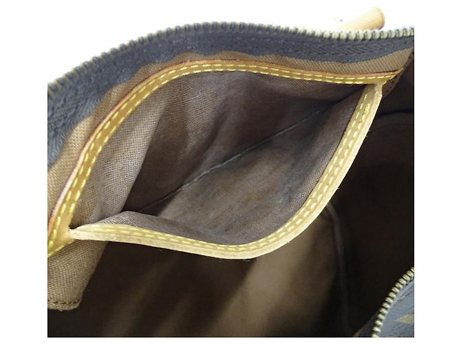 Speedy Bolsa Louis Vuitton Monogram Marrom - vista 14