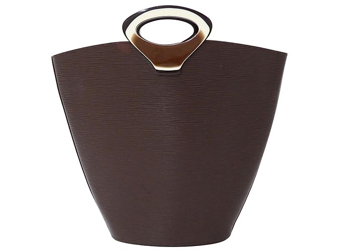 Borsa Louis Vuitton in pelle Epi da donna Marrone - vista 2
