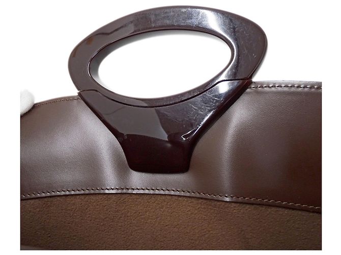Borsa Louis Vuitton in pelle Epi da donna Marrone - vista 7