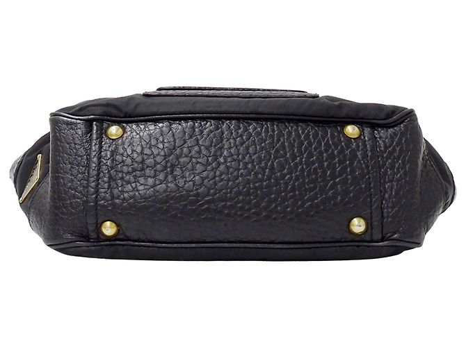 Tote Prada Handtasche aus schwarzem Nylon - Ansicht 3