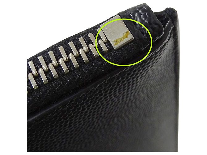 Autre Marque Pochette Saint Laurent en cuir noir - vue 10