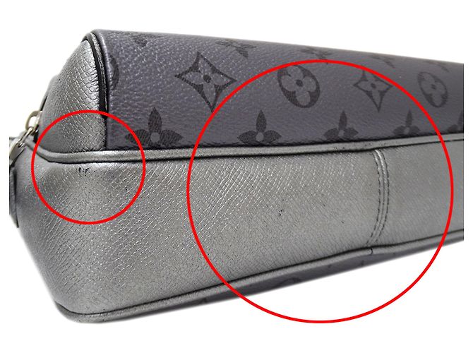 Sac à main Louis Vuitton Taigarama Métallisé - vue 9