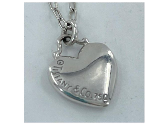 Autre Marque Tiffany & Co. Dots Herz-Halskette Silber - Ansicht 3