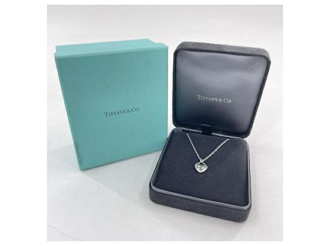 Autre Marque Tiffany & Co. Dots Herz-Halskette Silber - Ansicht 8