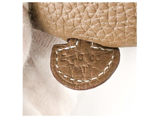 Hermès Hermes Evelyne TPM Mini Schultertasche Grau Taupe - Ansicht 10