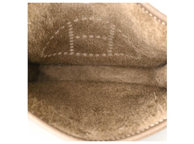 Hermès Hermes Evelyne TPM Mini Schultertasche Grau Taupe - Ansicht 8