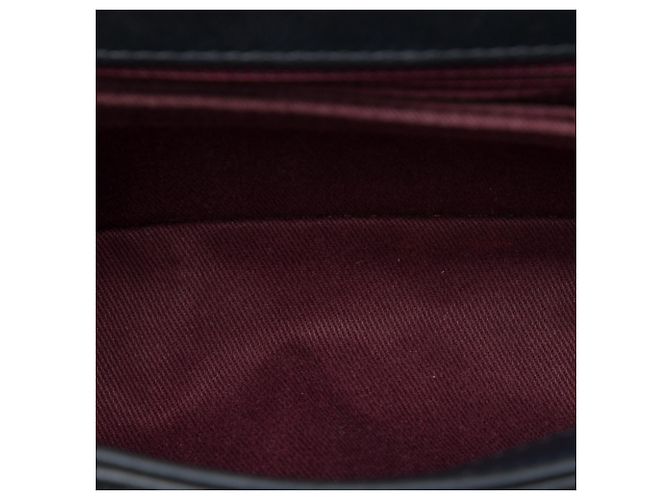 Borsa Chanel Mini Chevron Coco Top Handle in pelle di vitello invecchiata nera Nero - vista 4