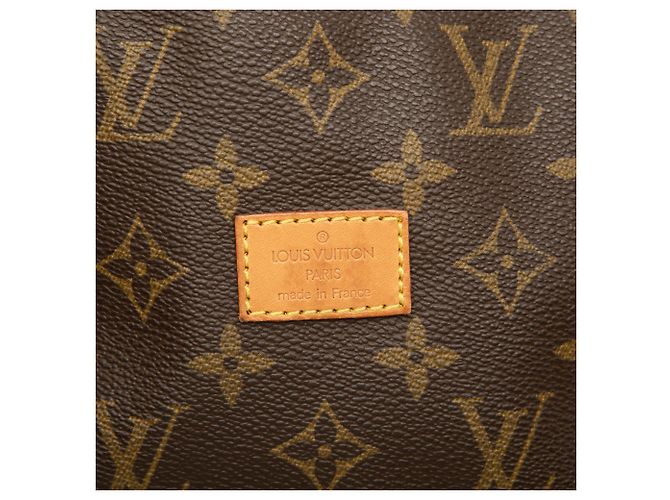 Louis Vuitton Brown Monogram Saumur 30 Castaño - vista 5