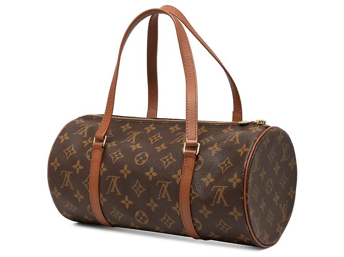 Louis Vuitton Brown Monogram Papillon 30 Marrone - vista 2