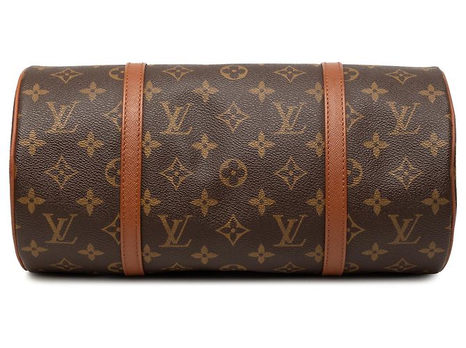 Louis Vuitton Brown Monogram Papillon 30 Marrone - vista 3
