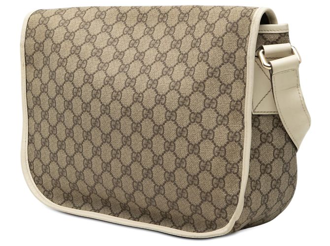 Borsa a tracolla Gucci Beige GG Supreme - vista 2