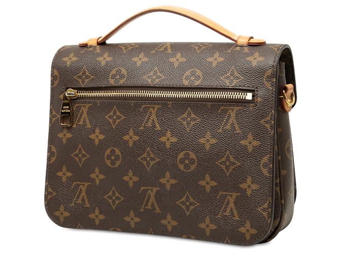 Louis Vuitton Brown Monogram Pochette Metis Marrom - vista 2