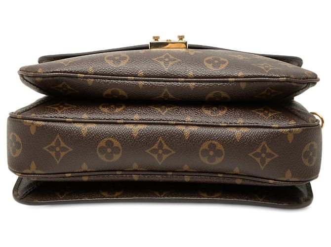Louis Vuitton Brown Monogram Pochette Metis Marrom - vista 3