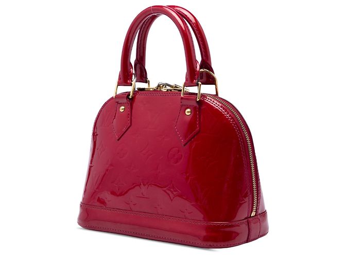 Louis Vuitton Red Monogram Vernis Alma BB Rot - Ansicht 2
