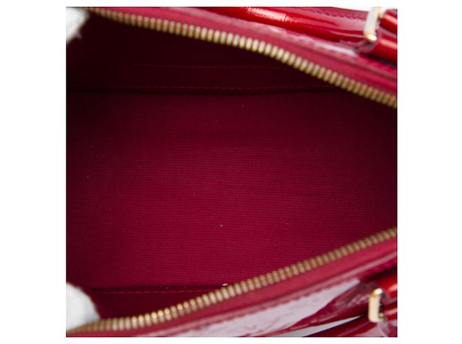 Louis Vuitton Red Monogram Vernis Alma BB Rot - Ansicht 4