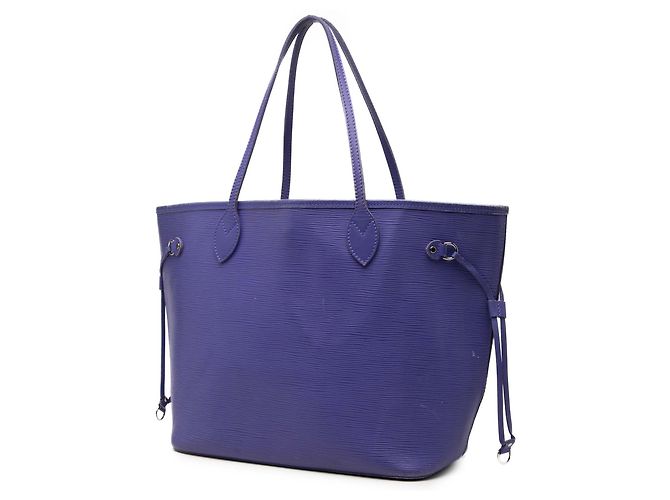 Louis Vuitton Purple Epi Neverfull MM Púrpura - vista 2