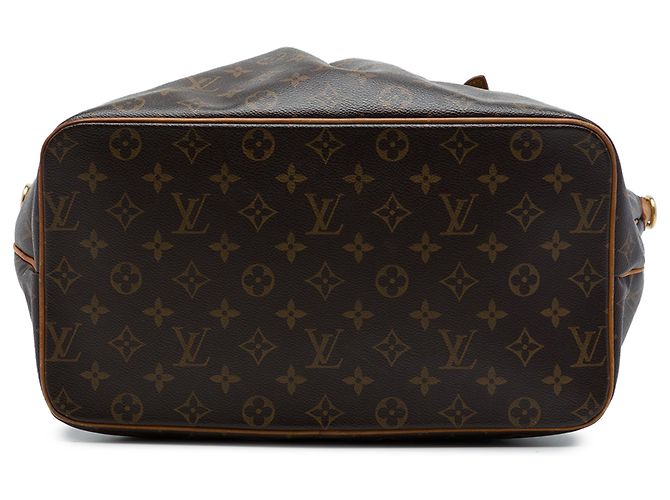 Louis Vuitton Brown Monogram Palermo GM Marrone - vista 3