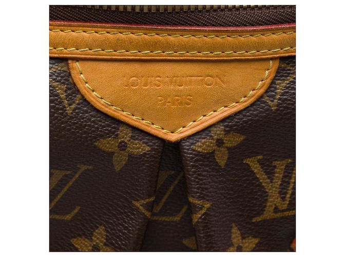Louis Vuitton Brown Monogram Palermo GM Marrone - vista 5