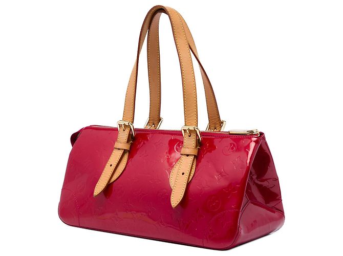 Louis Vuitton Red Monogram Vernis Rosewood Avenue Rosso - vista 2