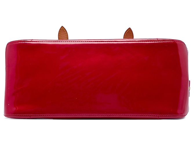 Louis Vuitton Red Monogram Vernis Rosewood Avenue Rosso - vista 3