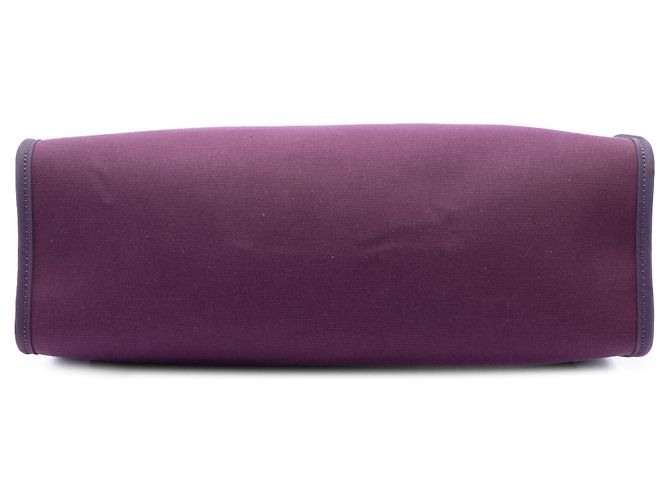 Hermès Purple Toile Herbag Zip 31 Porpora - vista 3