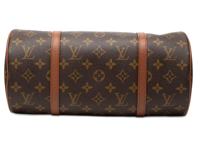 Louis Vuitton Brown Monogram Papillon 30 Marrone - vista 3