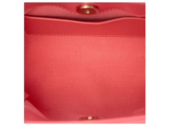 Borsa Chanel Pink Nano Quilted Lambskin 31 Shopping Bag Rosa - vista 4