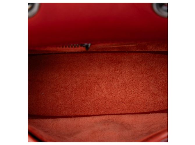 Chanel Red Paris Dallas Goatskin Wild Stitch Flap Rosso - vista 4