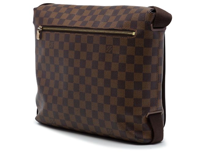 Louis Vuitton Brown Damier Ebene Brooklyn MM Marrone - vista 2