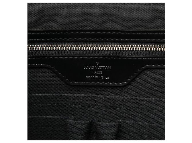 Louis Vuitton Black Damier Graphite Poche Documents Portfolio Schwarz - Ansicht 5