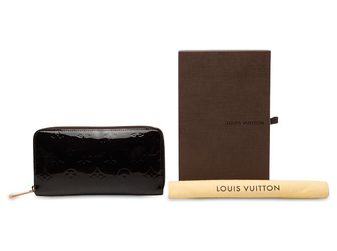 Cartera Zippy Long Louis Vuitton Monogram Vernis Morada Púrpura - vista 8