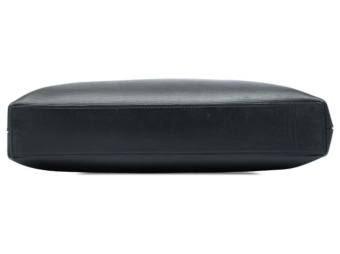 Louis Vuitton Black Epi Porte Documents Jour Schwarz - Ansicht 3