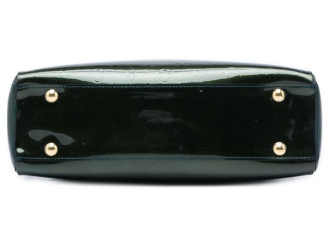 Louis Vuitton Green Monogram Vernis Melrose Avenue Verde Verde scuro - vista 3