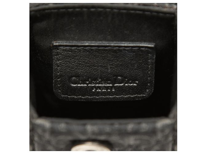 Autre Marque Custodia per telefono Diorissimo Trotter Canvas nera Dior Nero - vista 5