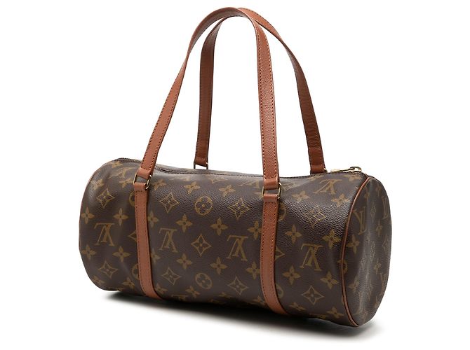 Louis Vuitton Brown Monogram Papillon 30 Marrone - vista 2