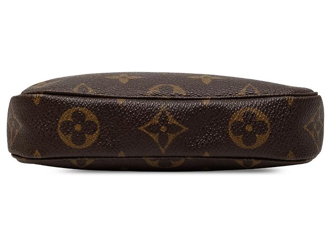Louis Vuitton Brown Monogram Mini Pochette Accessoires Marron - vue 3