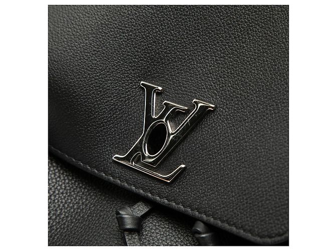 Louis Vuitton Black Taurillon Lockme Backpack - view 6